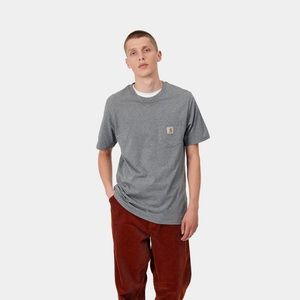 Carhartt Work in Progress Grey Pocket T-Shirt